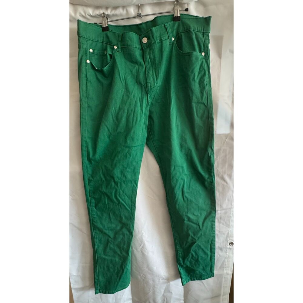 T&Y Fashion Green Jeans Pants Size 17/18 Halloween Costume